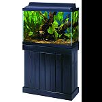 Constructed entirely of solid wood. Each stand and canopy is stained and finished with a waterproofing sealer that will protect them from splashes and water. Fits tank: 20l, 29, 37 gallon. Canopies are available with full length doors that allow easy acce