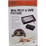 Can be used on a screen top or with the rimless turtle kit light rails With sockets for both a g9 mini compact fluorescent bulb and mini halogen bulbs in a slim, low profile design The min g9 uvb/heat dome is the most energy efficient and stylish reptile