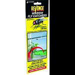 Catch flies, gnats, bees, mosquitoes, fruit flies, beetles, and any other flying insect that lands on the window For use on windows, in cabins, campers, dorm rooms, etc One side has an adhesive that does not leave a residue and attaches to the window itse
