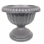 Stands tall in heritage, bringing beauty to plants and surroundings as they have for centuries. Maintains the same neoclassic style, always durable, fashionable and recyclable. Must-have for your deck, patio, poolside and entry. Features 2-piece construct