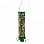 THE YANKEE FLIPPER is the definitive squirrel proof bird feeder. Birds love to eat from it, but grey squirrels are prevented from eating from it in a way that will make you smile. The weight activated feeding perch is calibrated to react to a squirrel's w