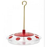 The Happy Eight-2 Hummingbird Feeder holds 32 ounces of nectar and features 8 ports with 2 complete sets of patented nectar guard tips. Nectar guards virtually eliminate insect contamination of the nectar while still allowing hummingbirds to feed.