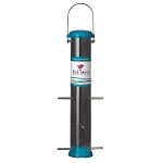 Use the quality finch feeder for Nyjer Seed or Quality Mixes. Constructed of durable plastic parts and features a metal bail wire, UV stabilized polycarbonate tube prevents yellowing. Capacity 1 lbs.