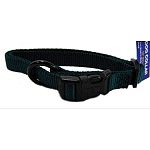 This Hamilton Dog Collar is fully adjustable to fit pet s with 12-18 inch necks. Made of high quality nylon webbing, it s great for small to medium size breeds. 5/8 inch.
