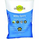 Turf inoculation treatments / applications with MILKY SPORE puts in place an on-guard protective blanket on your lawn. Milky Spore targets and discriminately works to attack the white grubs of Japanese Beetles. 20 lbs. treats 7,000 sq. ft.