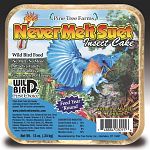 No melt, No Mess! Attracts a variety of birds and is a great source of energy. Vitamin and Mineral fortified. Feed Year 'Round. Dried mealworms and cricket never melt suet stands up to hot summer temperatures. 12 oz. each Case of 12