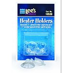 The Heater Holder features a clip with a suction cup that is to be used to secure 1 inch heater tubing to the wall of the aquarium. The Heater Holder can also be used to secure 1 inch siphon or uplift tubes.