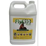 Fly Rid Plus Gallon works to kill mosquitos, gnats, fleas and ticks on dogs, horses, goats, sheeps and poultry. May be used on indoor or outdoor animals and provides protection against fleas and ticks for 30 days. Spot application for indoor use only.