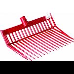 Fork head is made of 100% polycarbonate to provide super strenght and flexibility Designed for long-lasting use around the farm, ranch and home Tines are uniquely angled to provide easy manure pickup with less spilling Actual measurement is 13.125 l x 15.