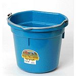 Plastic buckets have always been a favorite around the farm. Dura Flex plastic flat back buckets, molded from tough, polyethylene resin that is impact-resistant, protects against warpage and helps prevent stress cracks.