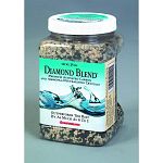 Diamond Blend Premium Activated Carbon and Ammonia-Neutralizing Crystals is ideal for new aquariums. This special formulation of new faster-acting Black Diamond and super-effective White Diamond cleans and conditions aquarium water.