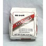 The Hi-Tor Felo Diet provides a low magnesium diet with an optimum balance of nutrients for cats while helping prevent the formation of calculi or stones. Available in 4 lb., 12 lb. and 20 lb. bags.