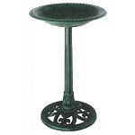 Add elegance to your birding haven with the Gardman Pedestal Bird Bath. The interior and exterior of the bowl have a flower pattern, which adds visual interest to the entire piece and helps texture the interior for smaller songbirds.