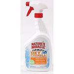 Dual-action stain and odor remover penetrates, separates and lifts embedded stains and odors. For use on carpets, floors, furniture, clothing and more. Guaranteed to permanently eliminate stains and odors. Fast-acting, super-oxygenated formula lifts and r