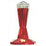The most popular hummingbird feeders in the world (so we hear!). An 8-ounce capacity feeder with a no-drip design. It is shatter-proof and easy to fill and clean. It even has three easy feeding flowers.