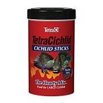 Cichlid sticks provide medium to large, top-feeding Cichlids the hearty diet and nutritional requirements they need. The sticks float on water for easy access. Ideal for such favorites as Firemouths and Convicts.