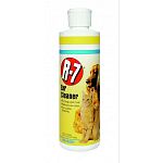 R-7 Ear Cleaner to safely and effectively clean pet's ears. Use two to three times a week to keep the ears clean and reduce ear odors. For best results use after R-7 Ear Powder. Works to remove ear wax and debris while reducing ear odor