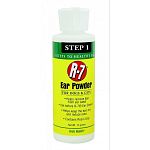 R-7 Ear Powder helps remove hair from the ear canal and works to keep the ears dry and reduce odor. Use as the first step in ear cleaning before R-7 Ear Cleaner. For use on dogs and cats.