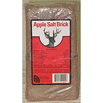 Contains distinct apple scent and apple flavoring to encourage consumption by horses, deer and other large animals Contains essential salt and trace minerals Durable and weather resistant Designed for easy placement in rotosalt brick holders Ideal for fre
