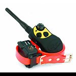 Especially suited to upland and multi-dog hunting situations Blaze orange collar and high visibility yellow accents on transmitter can be seen from a distance/located easily if dropped Offers 16 levels of continuous correction or 8 levels of momentary sti