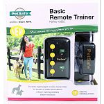 Includes: remote transmitter, receiver collar, wrist strap. Test light tool, 4 3-volt lithium batteries, and operating guide. Makes training easy and affordable for any budget, with a 75yard range and 12 levels of stimulation. Two tone training options, y