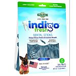 Scrape away plaque and tartar your dog s teeth as he chews. Improve your dog s dental health and breath. Offers pet parents an easy alternative to the stress and mess of brushing their dogs teeth. Treats that are formulated based on biometrics of how dogs