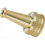 Melnor 4125SH Brass Sweeper Nozzle. Durable brass nozzle with a concentrated flow for a sweeping action. Great for sweeping driveways and walks.