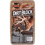 Dirt colored deer attractant Driven with high protein & fat Looks like dirt, attracts like crazy Made in the usa