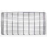 Wire Mesh Top for Pet Exercise Pens. Keeps pets in and predators out. Acri-Lock Acrylic Coated Gold Zinc Plated. 90° Contoured Edge Fits Securely. 1 1/2