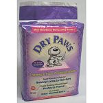 Dry Paws Training and Floor Protection Pads for Dogs are perfect for helping to house break your puppy, for periods when you are away from your dog for a long period or for dogs who tend to have accidents. Pads are quilted to quickly retain moisture.