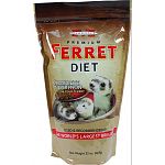 Ranging in size from 22 oz. through 35 lbs. Marshall s ferret diet has by far more meat based protein, unlike our competition. Keep in mind that ferrets are strict carnivores and require high amounts of meat protein.