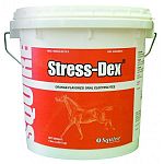 Top trainers & veterinarians have trusted Stress-Dex oral electrolyte powder since 1968. Formulated specifically for the performance horse, Stress-Dex contains the perfect blend of electrolyte salts & minerals to replenish the horse s body.
