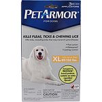 Kills fleas, ticks, and chewing lice Kills ticks including those that may transmit lyme disease Fast action, lasting control and water proof For use only on dogs and puppies over 8 weeks of age weighing 89 pounds to 132 pounds
