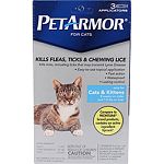 Kills fleas, ticks, and chewing lice Kills ticks including those that may transmit lyme disease Fast action, lasting control and water proof For use only on cats and kittens over 8 weeks of age weighing over 1.5 pounds Easy to use topical application