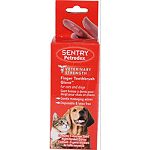 Designed to provide a gentle affectionate method of removing plaque and food debris from your pet s teeth Unique design allows for well accepted brushing for even the hard to reach back teeth Disposable and latex free