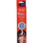 Twin power toothpaste for puppies and small/toy dogs Solid gel for breath freshening with mint and chlorophyll Whitening paste with micro-polishing agents Odor neutralizing technology and breath sparkles to immediately help eliminate bad breath Poultry co