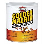 Golden Malrin features a unique blue color! Kills flies quickly. Sugar-based insecticide with muscamone fly attractant that encourages both male & female flies to remain in the treated area. Spread at a rate of 1/4 lb per 100-500 sq ft.