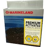 Removes odors, discoloration and impurities through easy to use carbon bags. For use with all Marineland® C-Series Canister Filters. For best results, replace carbon bags every three weeks. Contains two replacement bags.