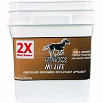 Blend of concentrated ingredients used in an enhanced formula created to provide nutritional balance for the increased Dietary needs of breeding and performance horses. The unique combination of macro elements, organic micro elements, amino acids, vitamin