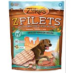Zukes Z-Filets are choice cuts of premium meat specially prepared to delight your dogs palate. Our canine culinary experts start with more than a pound of the finest USA beef and chicken (we never use organ meats). 3.25 oz.