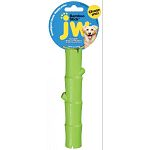 Durable dog toys perfect shape for throwing, fetching and carrying. A solid center makes this stick capable of standing up to endless games and is tough enough for intense chewers. The stick has open ends that can be stuffed with treats or peanu