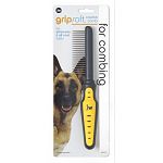 Used by professional groomers to keep the coat of medium and long-haired dogs tangle-free. Regular brushing and combing is very important to maintain good coat health and natural beauty. Brushing massages the coat and feels good to your pet.