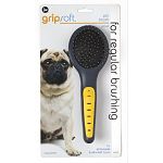 This Small Pin Brush for dogs is designed to be comfortable for you and your pet during brushing. Made to effectively brush curly, straight, wiry or short, medium and long hair. The handle is easy to hold with it's non-slip cushioned grip and very comfort