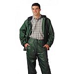 Storm-Champ Lightweight .20mm PVC On Nylon Coating. Two Piece 100% Waterproof Rainsuit for Work or Play