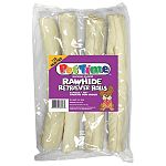 10 inch Retriever Rolls for dogs in a 1 lb bag - Natural flavoring that dogs love.