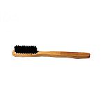 The Hoof Trimming Brush is designed to help with cleaning for hoof trimming and may also be used to apply medication to the hoof after trimming to help keep the hooves healthy. Brush has a wood handle with synthetic bristles and is easy to clean.