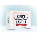  More lather, all-natural:  that's the difference of Kirk's Castile Bar Soap. While most bar soap are 60% to 80% animal by-product, Kirk's Original Coco Castile uses the finest coconut oil in this original and vegetarian soap. 1 bar. 
