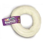 Rawhide dog chews. Always supervise your pet when giving them any treats.