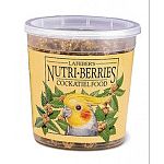 Lafeber s Nutri-Berries - The food that doesn t underestimate your bird s good taste...or intelligence.Nutri-Berries are different. They re made with savory peanuts, hulled canary seed, cracked corn and other tempting ingredients.