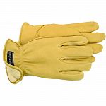 Insulated for extreme warmth and comfort Excellent sensitivity and softness Double stitched index finger for strength High tensile strength Premium grain deerskin